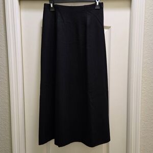 Eileen Fisher Black A-Line Skirt